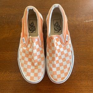 Checked Slip On Vans